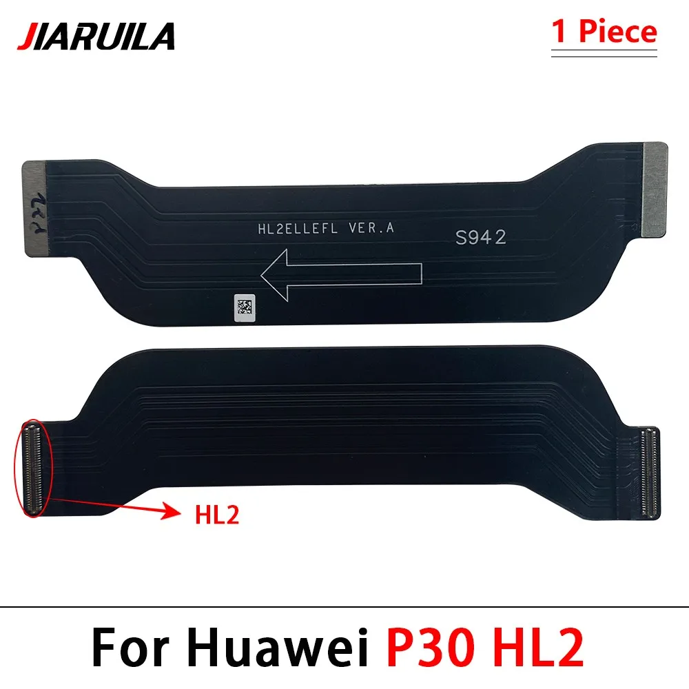 10 sztuk, nowe złącze płyty głównej Elastyczny kabel do płyty głównej Huawei P30 HL1 HL2 P30 Lite P40 Pro Plus P40 Lite E 5G LCD