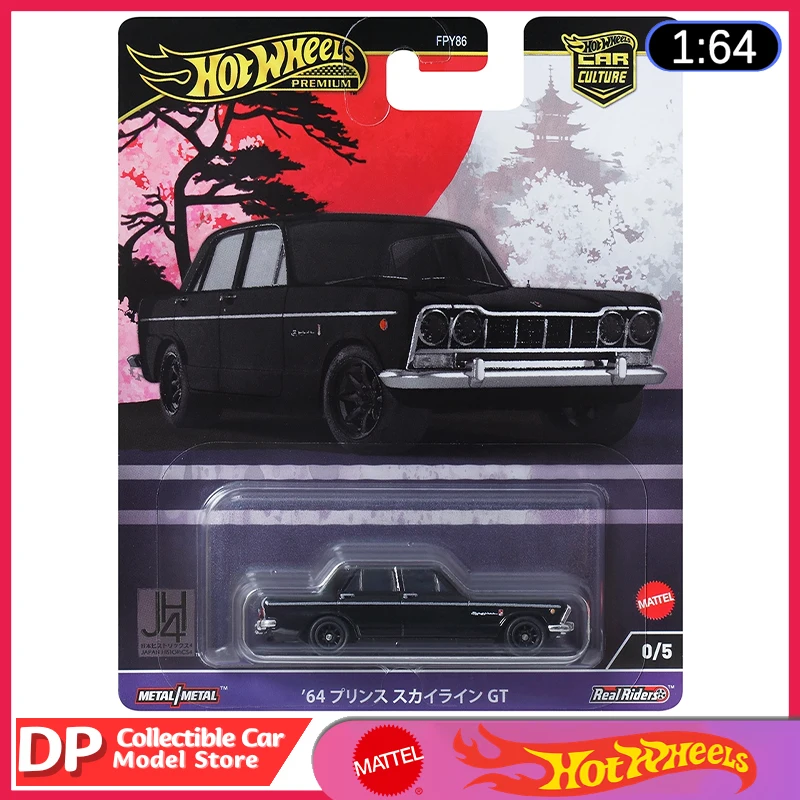 

Hot Wheels Premium Car Culture Japan Historics 4 64 Prince Skyline GT Chase Car 0/5 With Protective Clear Display Case