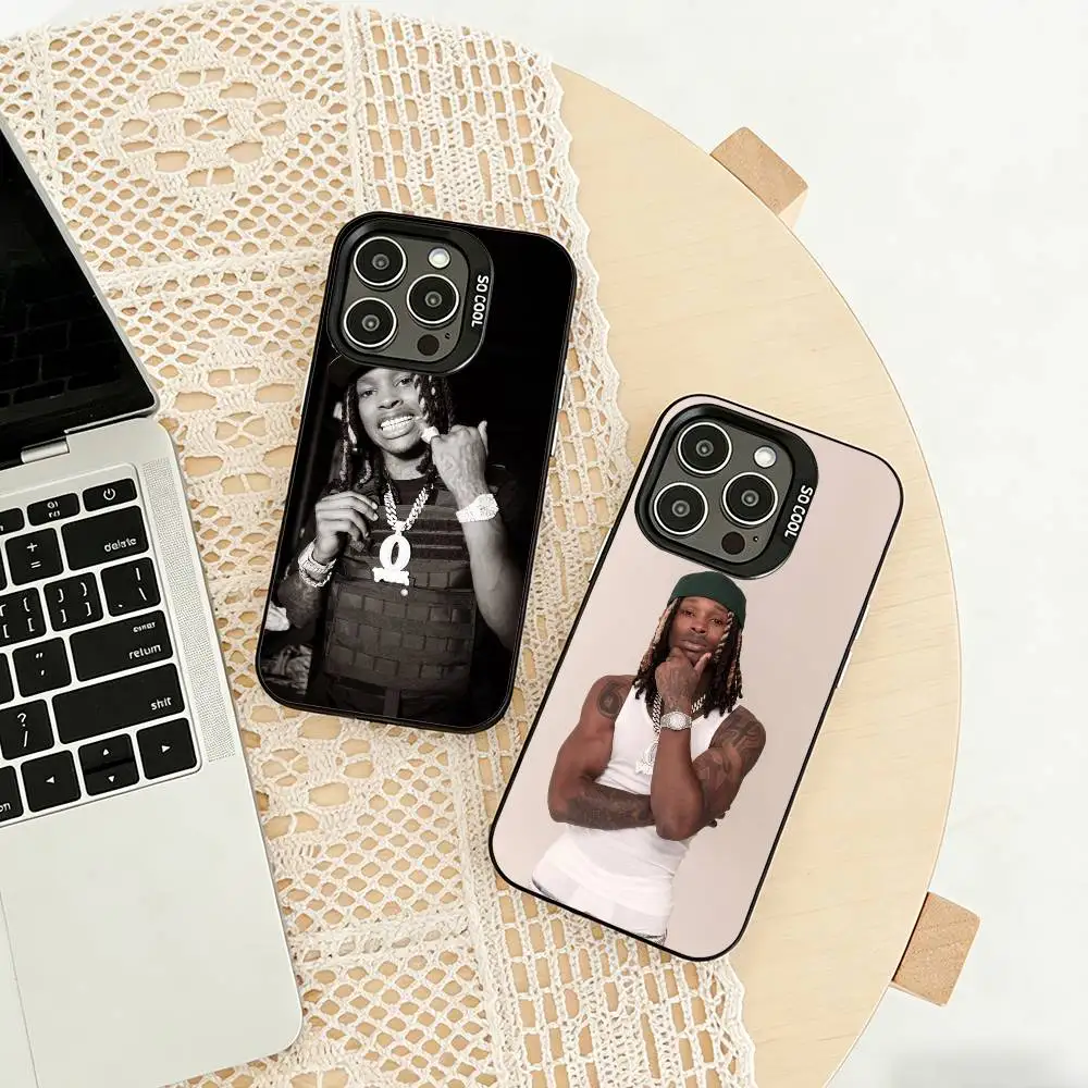 

R-Raper K-King Von Phone Case For iPhone 17,16,15,14,13,12,11 Plus,Pro Max,XS,Colored silver phone case
