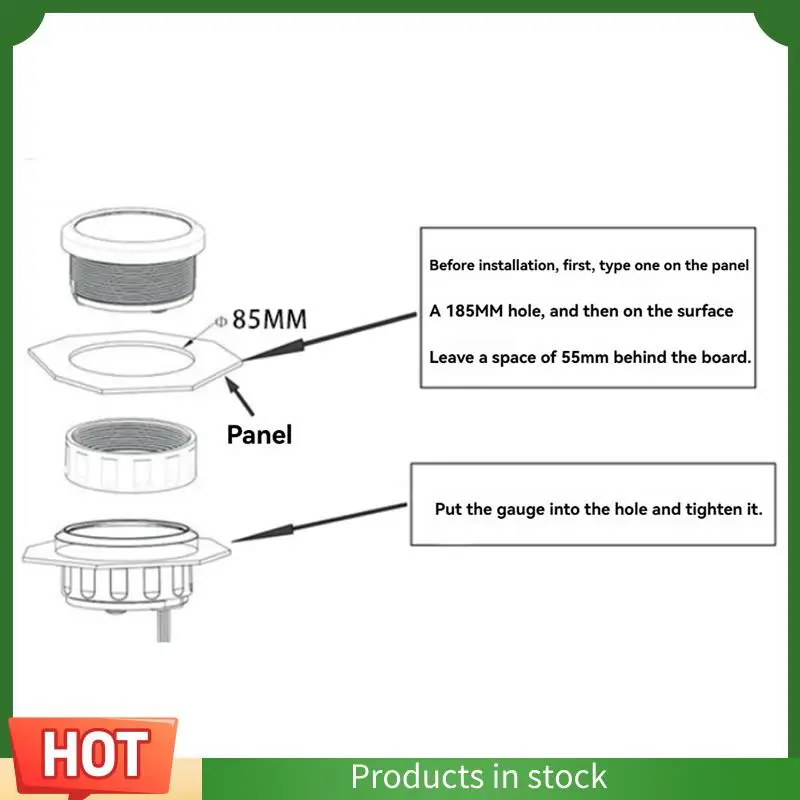

AU63-85MM GPS-спидометр с GPS-антенной 0-200 км/ч, одометр скорости для морского автомобиля, лодки, яхты