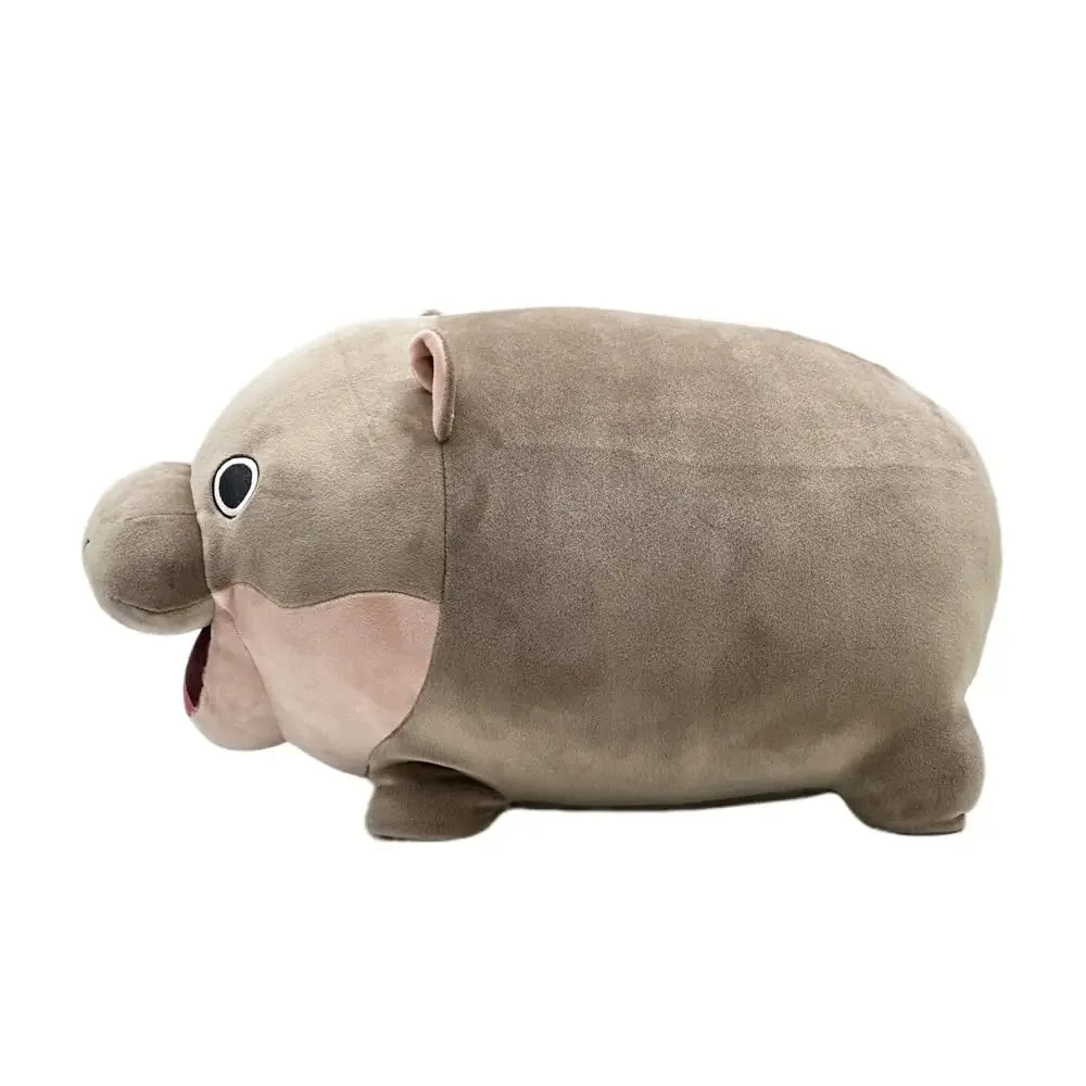 Moo Deng Plush ของเล่นตุ๊กตาหมอนอิงการ์ตูน Hippo หมอนน่ารักตุ๊กตาของเล่นคริสต์มาสของขวัญตกแต่งห้องเด็ก