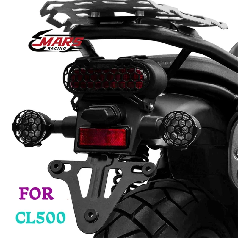 

For HONDA CL500 cl500 2023 2024 2025 Motorcycle Accessories Rear lamp cornering lamp Light Grille Guard Cover Protector