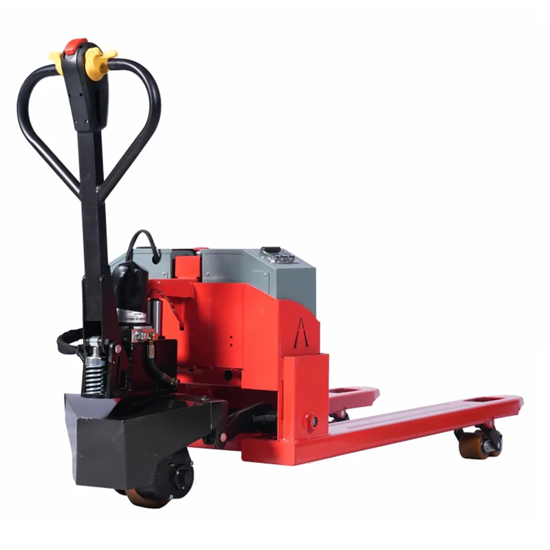 

for-Heavy Duty 2 Ton 3Ton Full Electric Pallet Truck Jack Semi Electric Trolley Large Capacity for Material Handling%