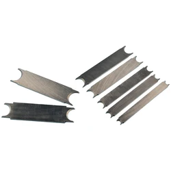 Coltello da taglio per stampaggio di perline per rosario automobilistico coltello in acciaio bianco per tornio strumento per perline rotonde strumento per perline di legno 7 pz/set