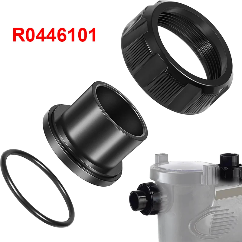 

R0446101 Pump Union Coupling Nut Kit with O-Ring and Coupling Nut Replacement for Zodiac Jandy E-Pump and Stealth Series Pumps