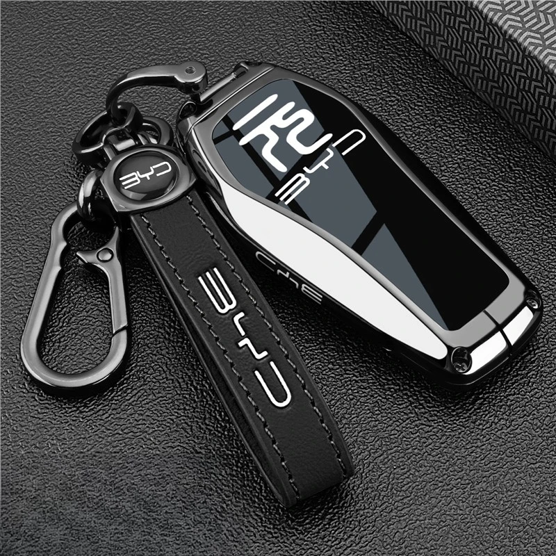

Zinc Alloy Key Cover Case for BYD Yuan UP/Intelligent Driving Edition/Yuan Plus/Surpass/Leading Edition (2025) - Key Fob Shell