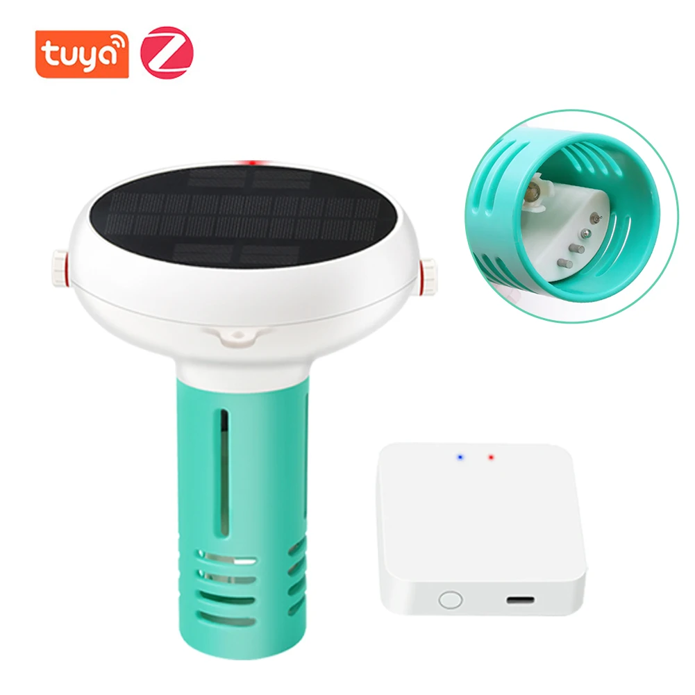 Tuya ZigBee Intelligent Chlorin Meter 7 In 1 PH ORP Total Dissolved Solid Salinity Temp CL Test Meter Swimming Pool Water Tester