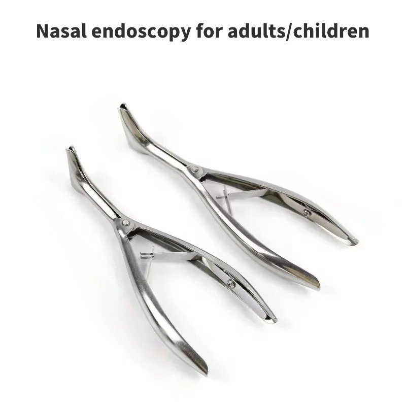 1Pcs Nose Mirror Ear Canal Dilator Stainless Steel Nostril Speculum Adult Kids Nose Pliers Nasal Dilator Professional Tools