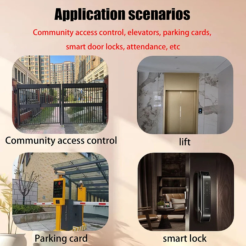 5/10 個 2 で 1 デュアルチップ周波数 RFID キーフォブ ID 125KHz T5577 +IC 13.56MHz UID 書き換え可能複製可能アクセス制御キータグ