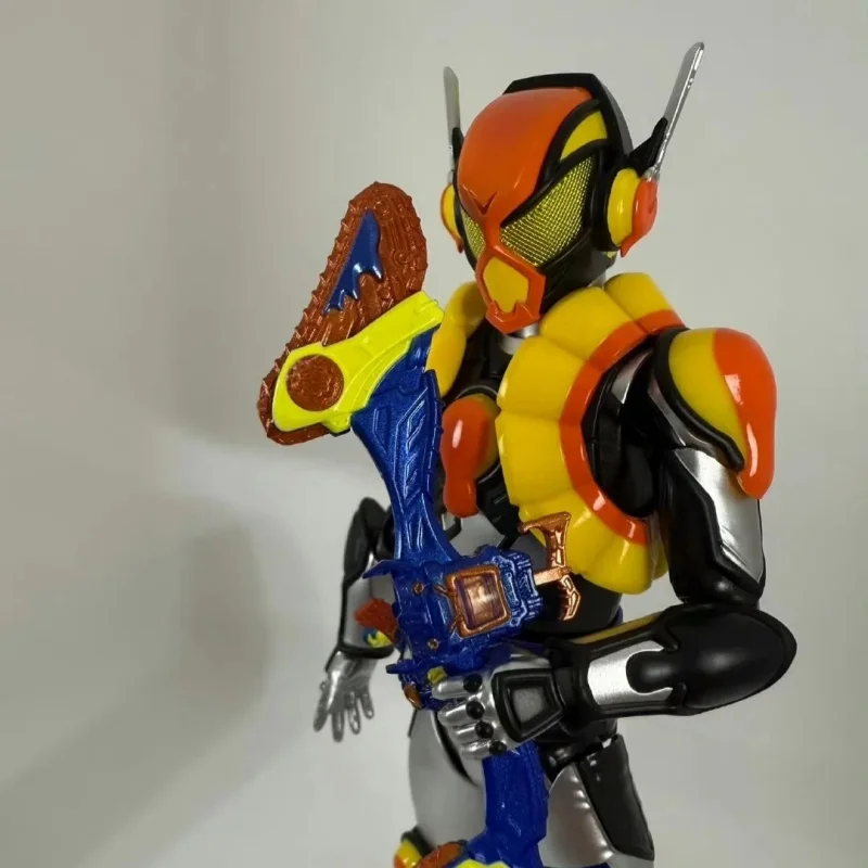 Echte Bandai Shf Kamen Rider Gavv Vram Pudding Custom Anime Action Figure Model Decoratie Desktop Beweegbare Joint