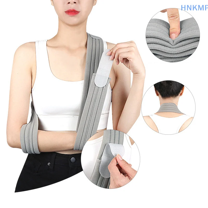 Joint Sprain Fixed Sling Arm Strap Adjustable Arm Sling Fracture Recovery Forearm Breathable Fixed Sling Shoulder SupportBracket