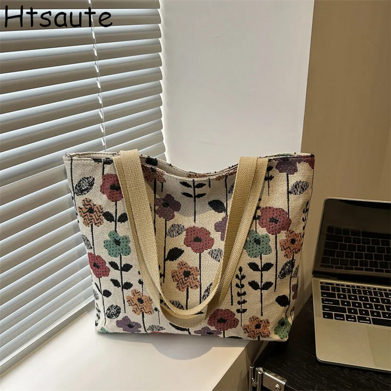 

Women Shoulder Bag Large National Printed Women Crossbody Bags Cotton School Bag Handbags Perfect For Back-To-School Wholesale