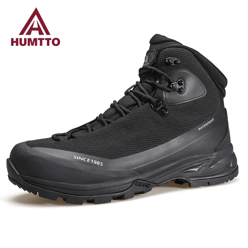 

HUMTTO Breathable Trekking Shoes Winter Men's Sports Climbing Hiking Boots for Men Luxury Designer Outdoor Safety Sneakers Male