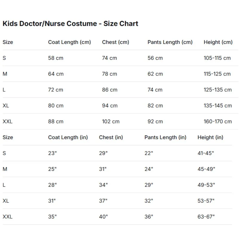 مجموعة أزياء ممرضة الطبيب للأطفال معطف أبيض لعب الأدوار في يوم الأطفال ومضاد للوباء زي أداء تنكري #2