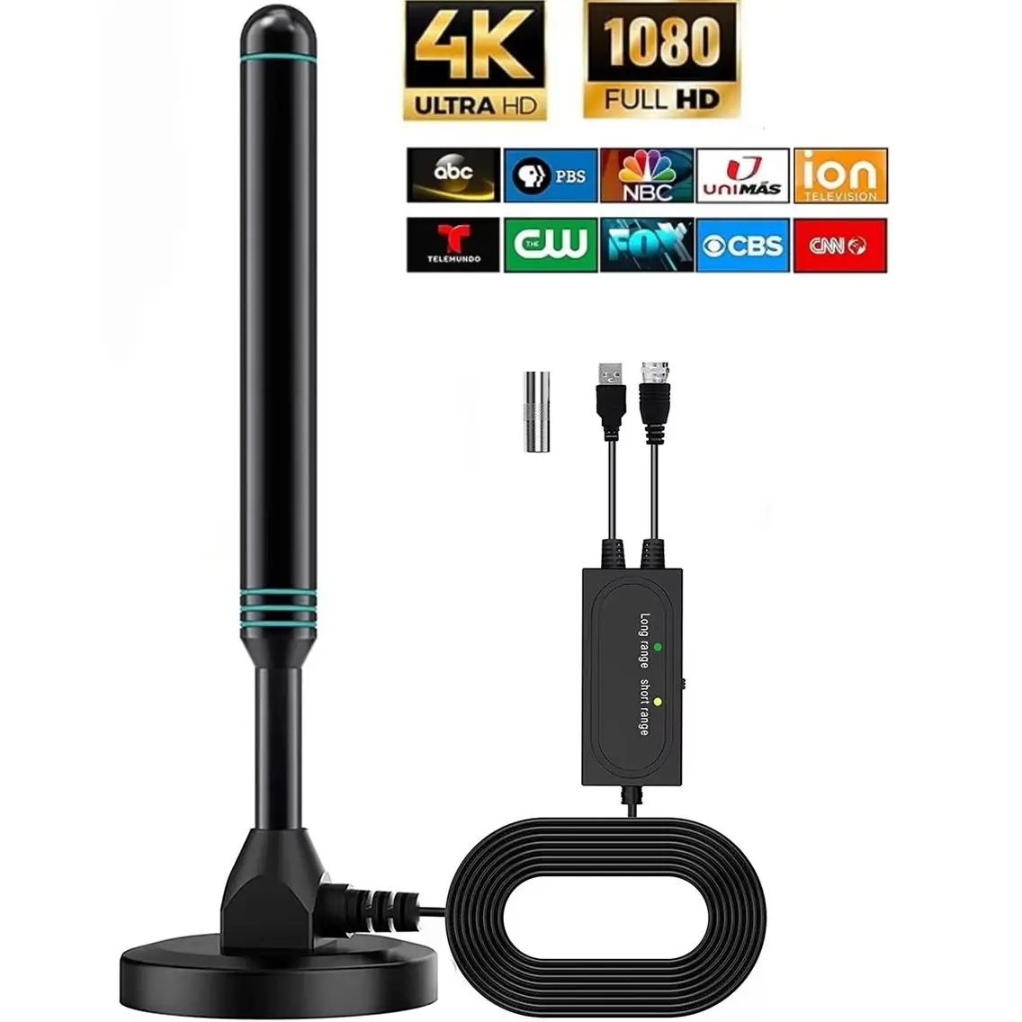 antena-de-tv-digital-hd-interna-amplificada-com-dab-alcance-de-200-milhas-ultra-hdtv-com-amplificador-vhf-uhf-resposta-rapida-antena-externa