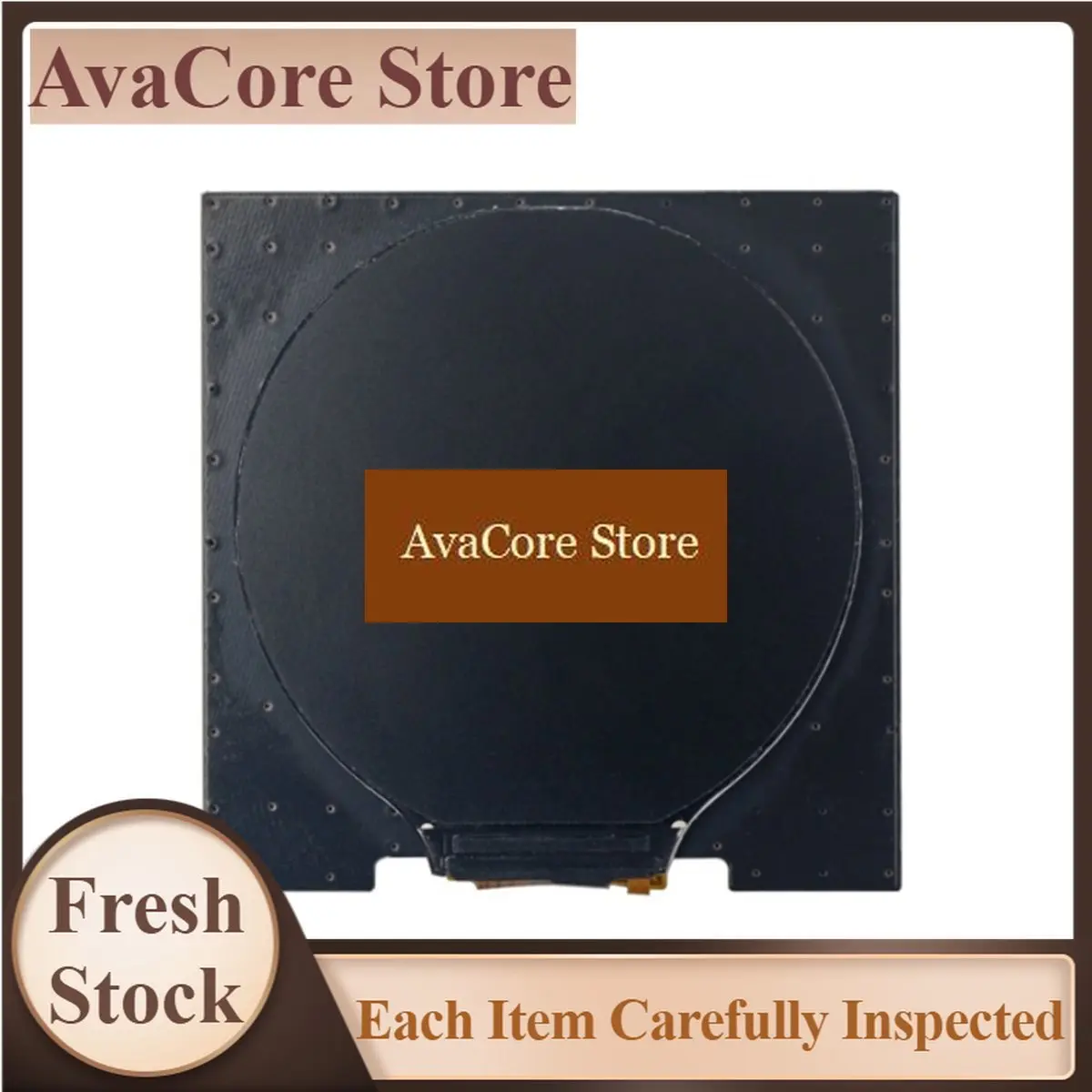 AvaCorePromotion -C3-LCDkit Development Board 1.28-Inch SPI LCD Screen Audio Playback IR Wireless Control