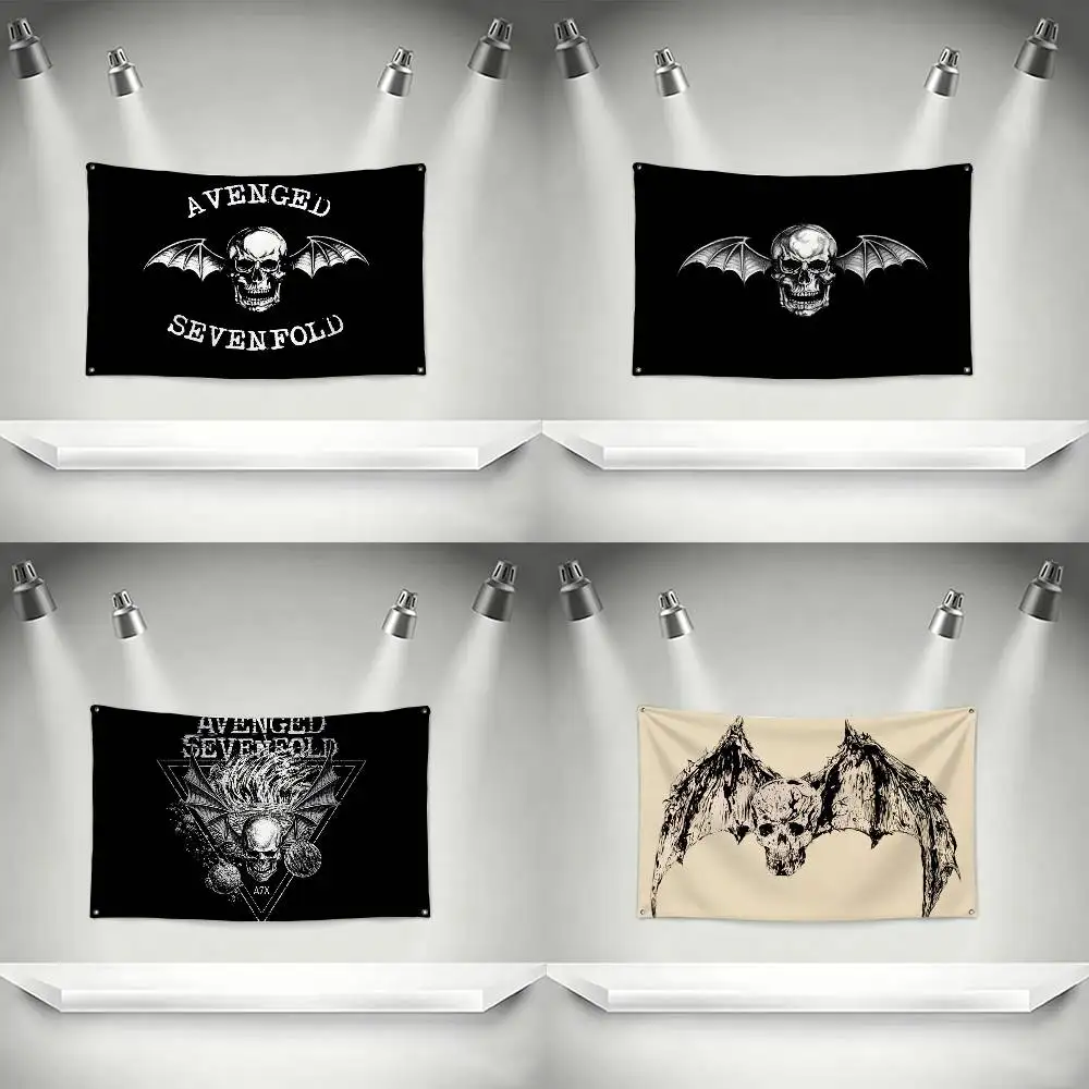 Avenged Sevenfold  Flag Suitable For Party Club Outdoor Interior Wall Decoration Banner Fans Gift