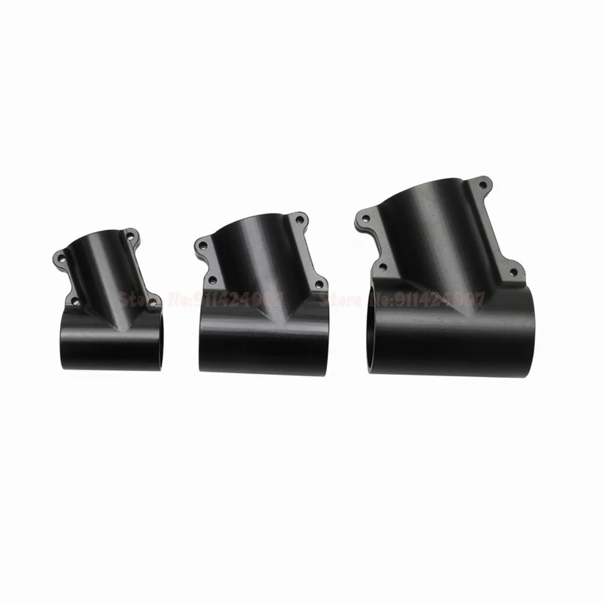 Aluminum Alloy 20 25 30mm Oblique Y Type Diagonal Tee Carbon Tube Pipe Connectors Joint for RC Agriculture Drone UAV Accessories