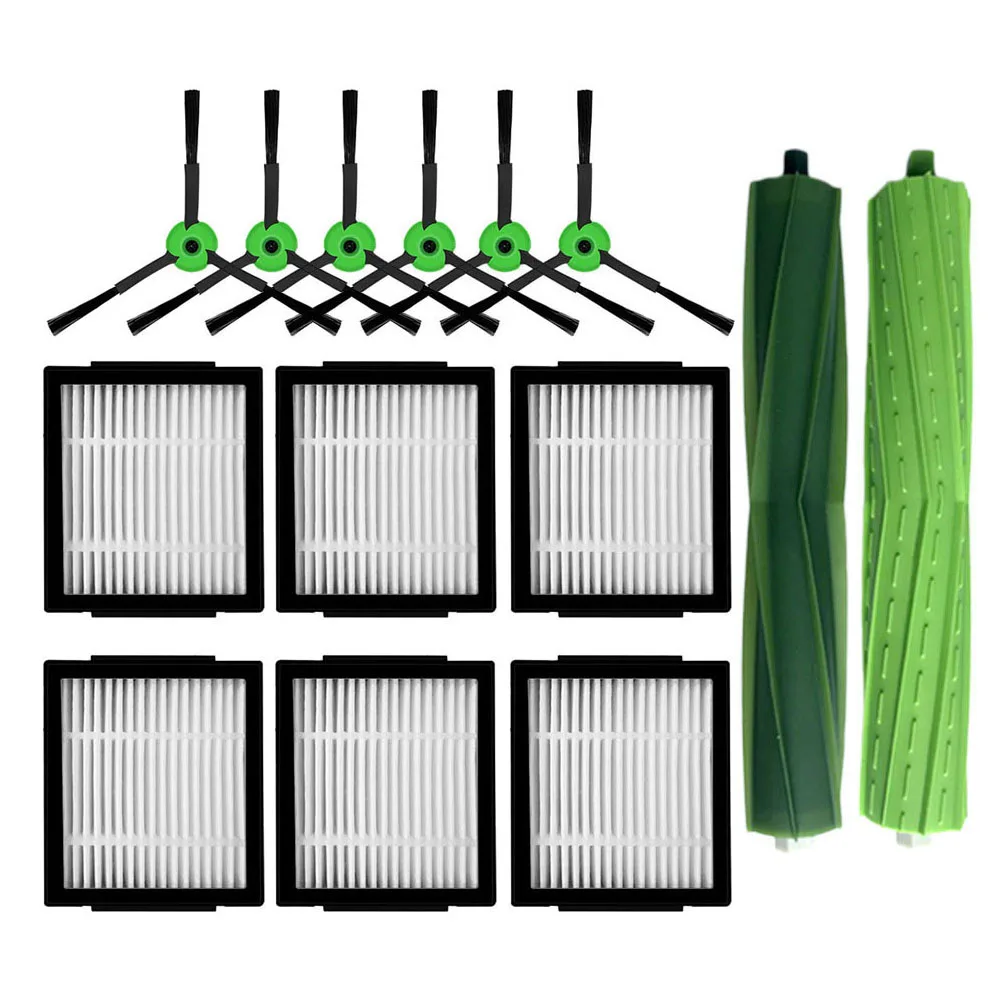 Main Roller Brush HEPA Filters For iRobot Roomba Combo j7/j7+/j9+ Hepa Filter Side Brushes Vacuum Cleaner Accessories