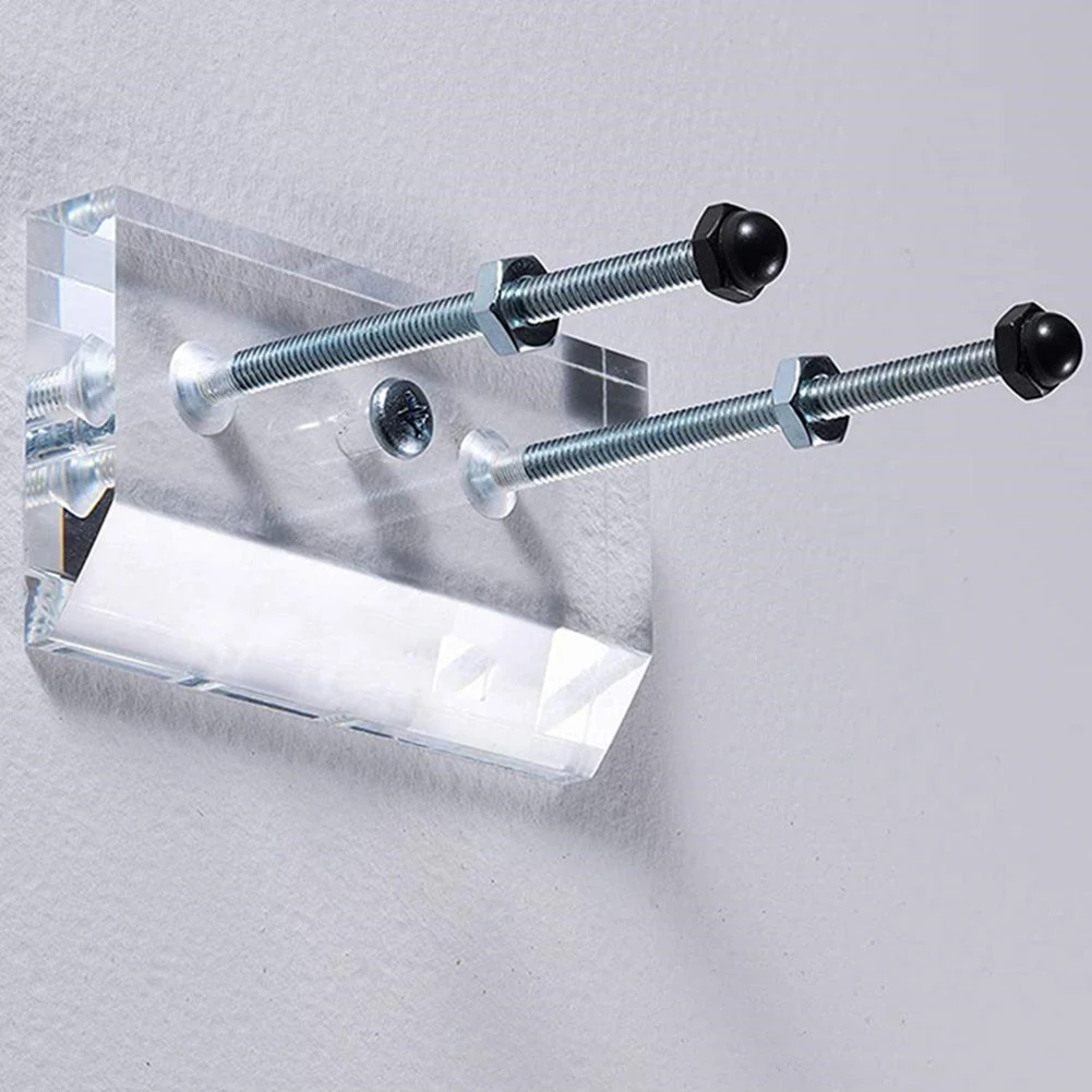 Skateboard Wall Hanger Wall Mount Skateboard Display Rack Clear Skateboard Storage Holder Rack Acrylic for Skateboard Lovers