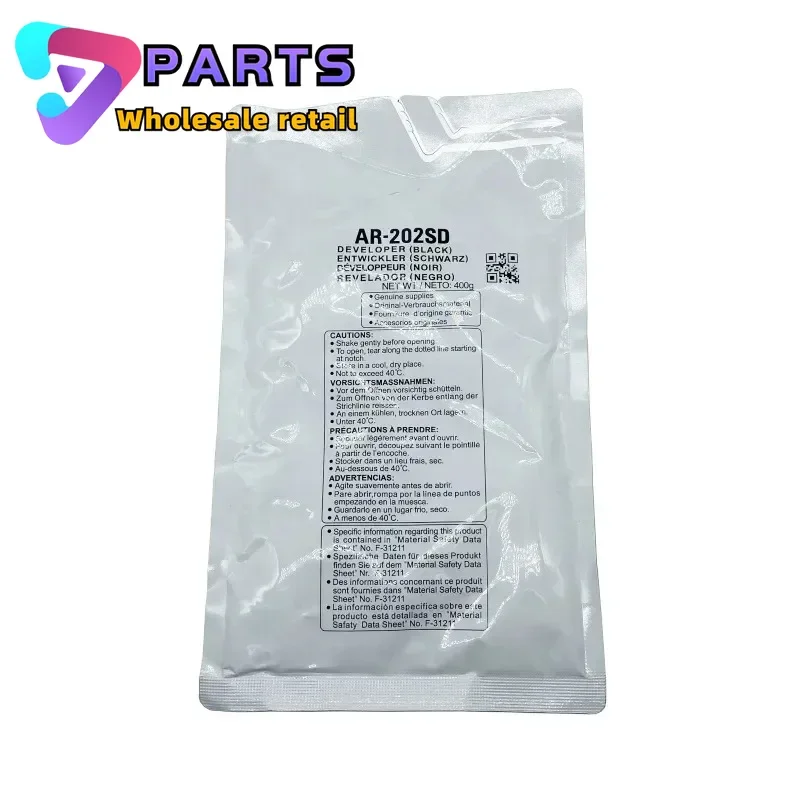 1 bag AR-202SD Compatible Developer For Sharp AR202 2718 2818 2820 2918 2920 2921 1818