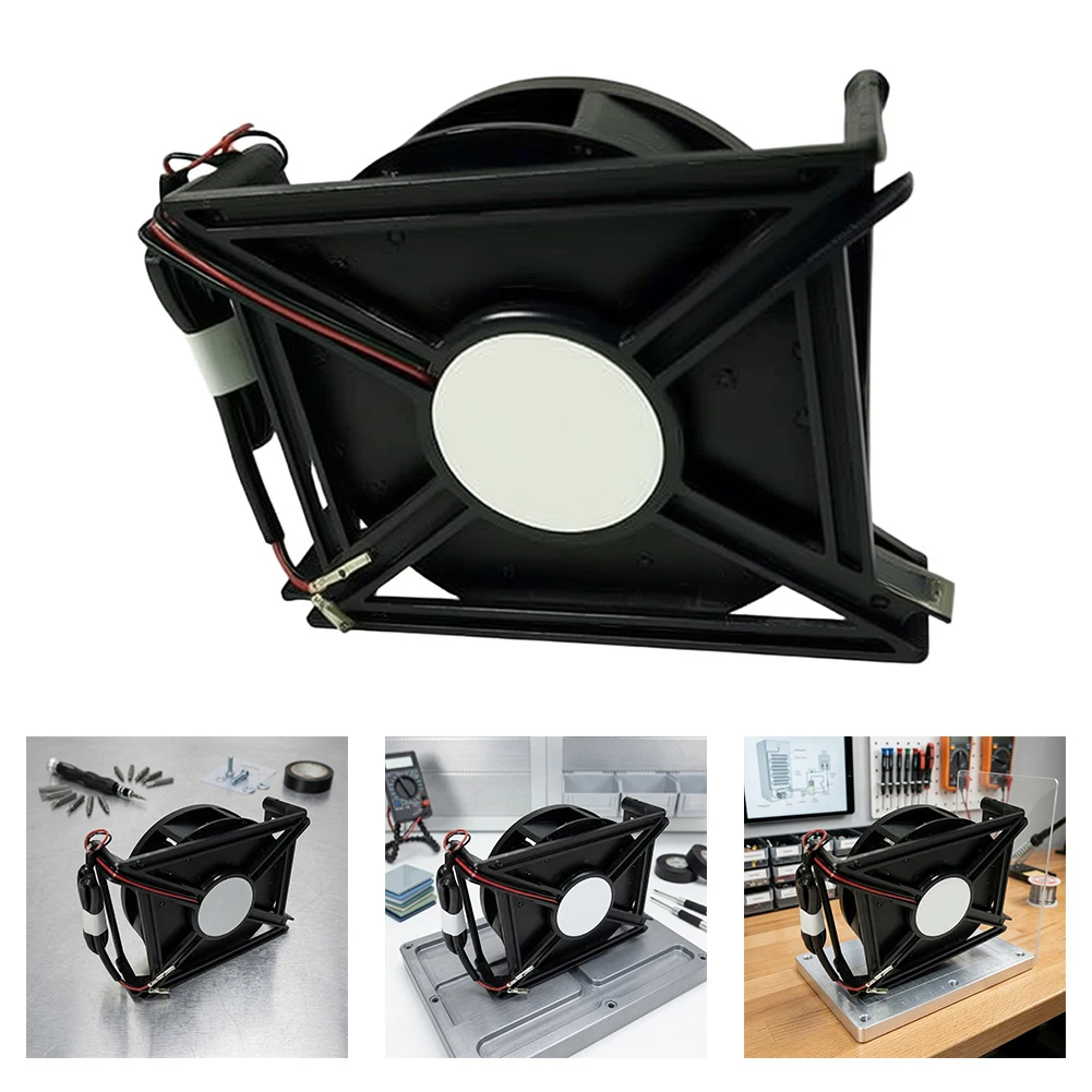 Appliance Cooling Fan 12V Fan Motor 12cm*12cm Direct Replacement Fan Motor Fan Motor High Efficiency Performance