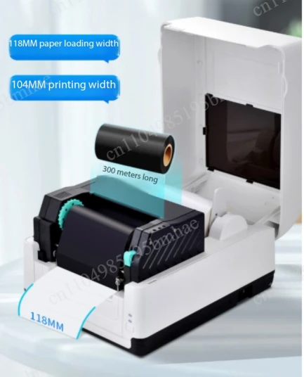 With USB Connection 300DPI Thermal Transfer Color Ribbon Printer
