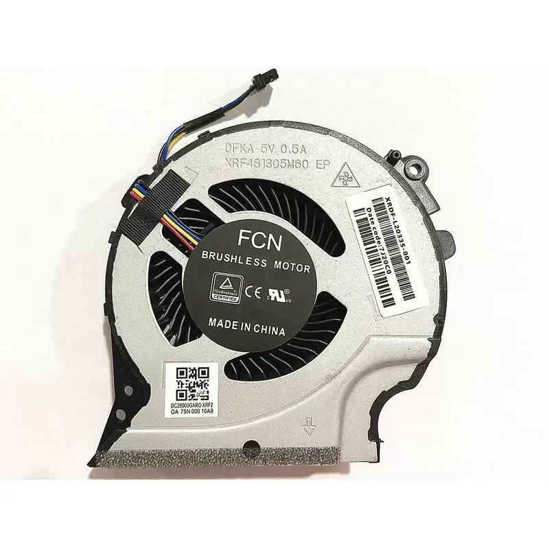 Ventilateur de refroidissement de remplacement pour carte graphique unique, pour HP Light and Shadow Genie 4ème génération, pour HP Greenblade 15-CX TPN-C133