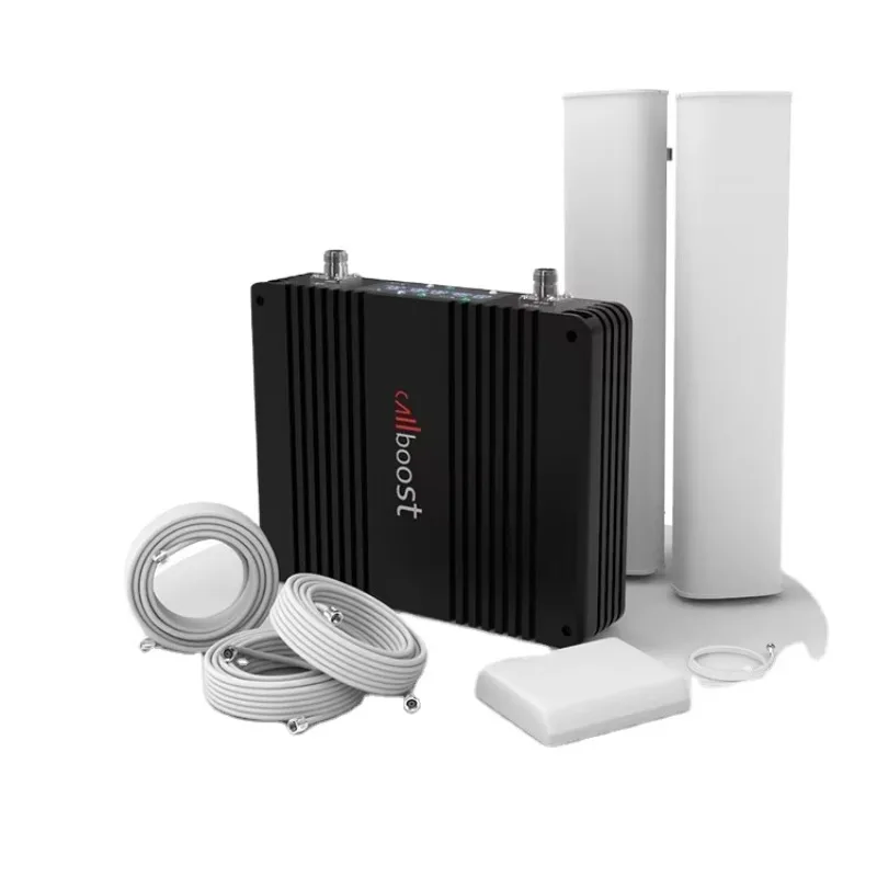 Vendedor de oro 2g 3g 4g 75dB ALC red fuerte teléfono móvil LTE repetidor de señal amplificador celular Quad Band 700 850 900 1