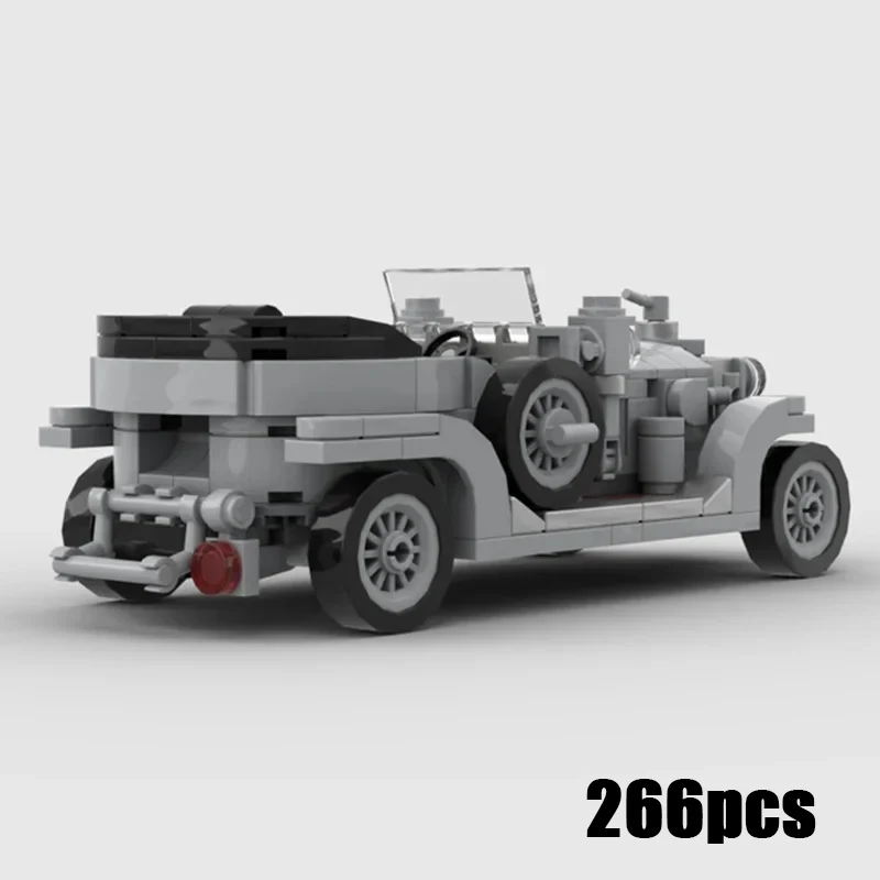

Moc Building Bricks City Car Model 1906 Silver Ghost Car Technology Modular Blocks Gifts Toys For Children DIY Sets Assembly