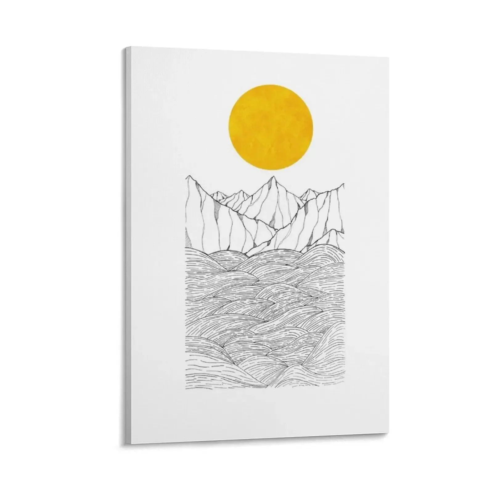 

The sea cliffs under the giant sun Canvas Painting Home decoration home decorations and organization bedroom decoration
