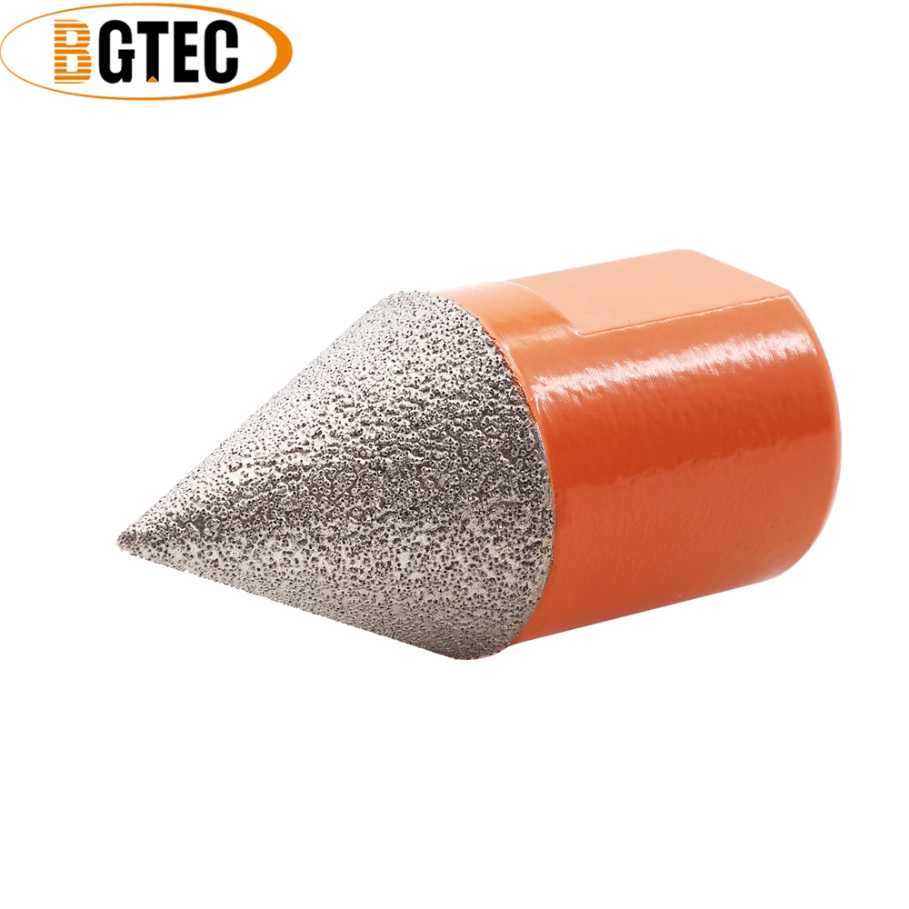 BGTEC 1pc M14 20mm frese diamantate rettifica granito marmo piastrelle porcellana quarzo lucidatura foro sega punte smussate diamantate