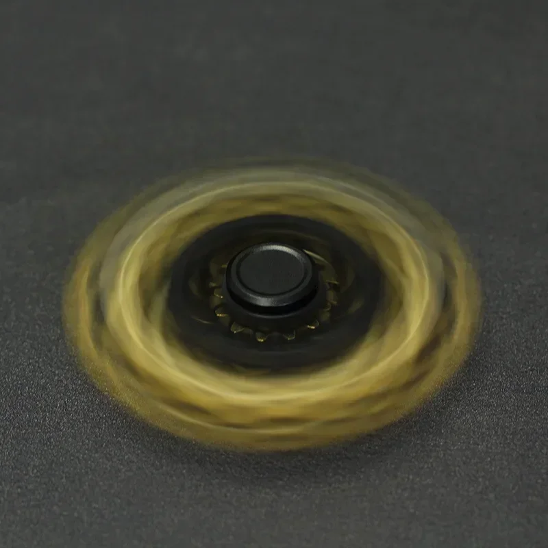 New Gear Linkage Metal Fidget Spinner Copper Hand Spinner Anti Stress Finger Game Fingertip Gyro Toys for Adult Gifts