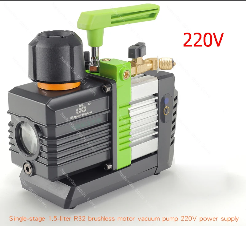 

ST-M2S Vacuum Strong Suction Vacuum Pump Explosion-proof 1.5L Small Smart Vacuum Pump Brushless Motor Pump 60mic 220V