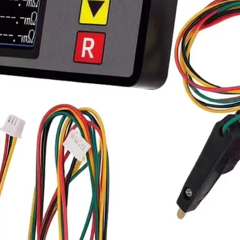TS607 4-Wire AC Internal Resistance Tester DC5V Battery Voltage Meter With Data Logger APP Connection And Backlight Display Tool