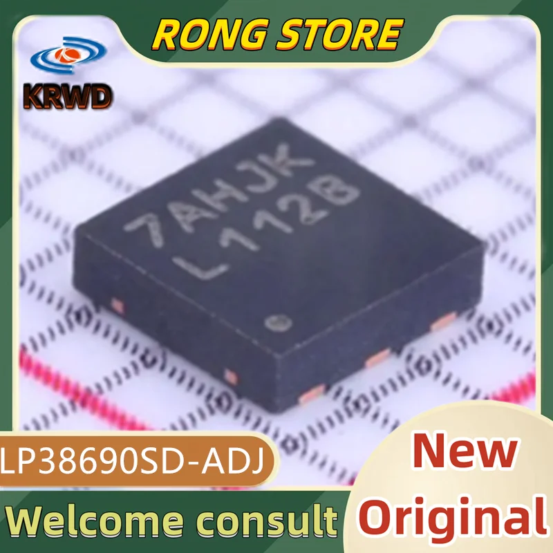 

5 шт. L112B новые и оригинальные LP38690SD-ADJ LP38690SD LP38690 38690 QFN
