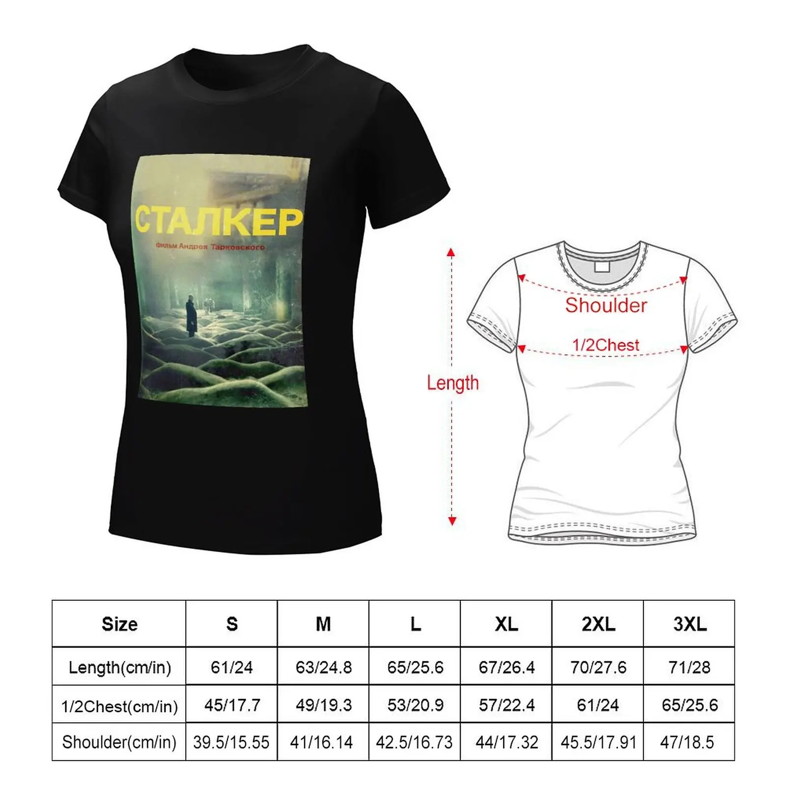 /STALKER poster del film poster T-shirt top estivi vestiti anime camicie ariat per le donne