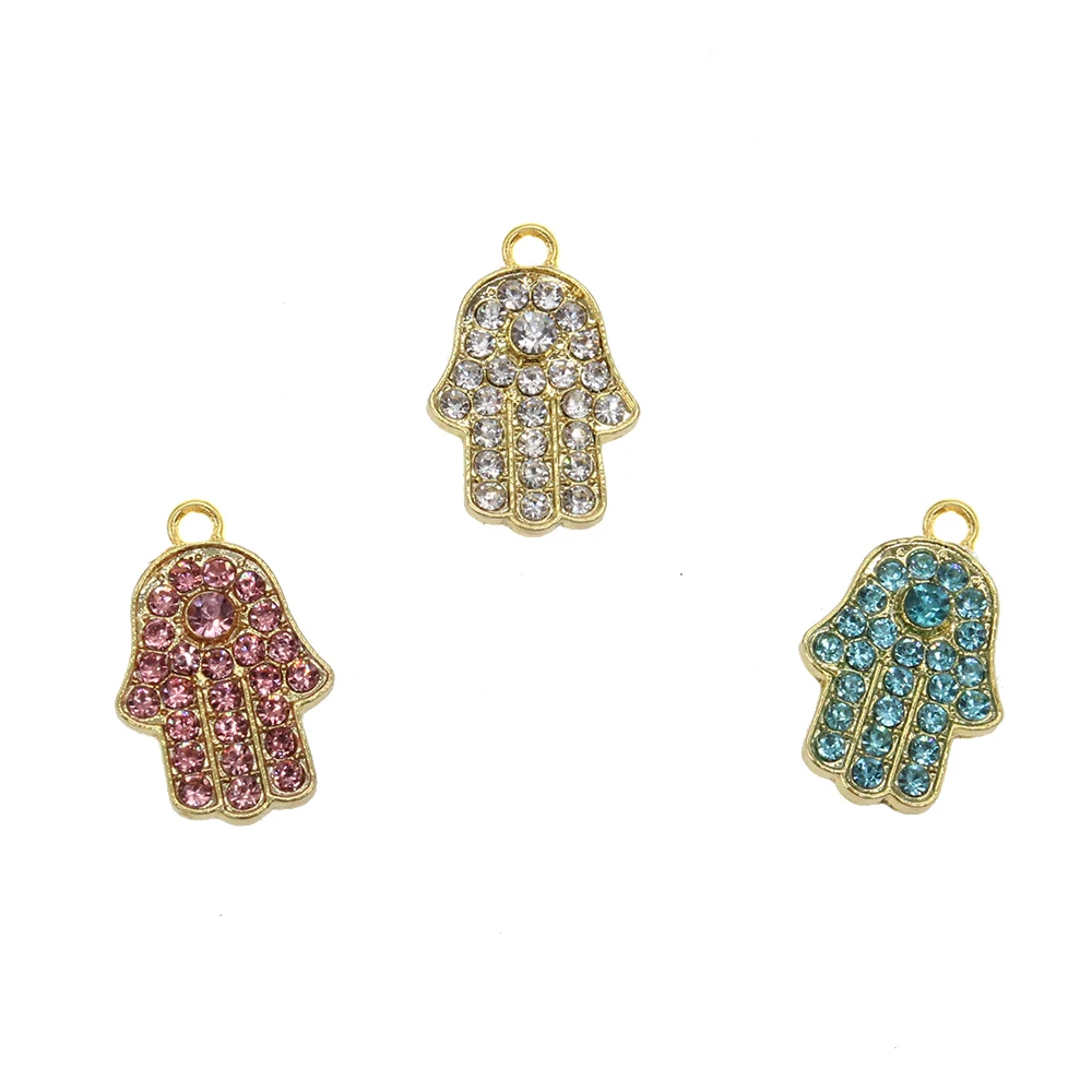 3 teile/los Vergoldet Muslim Islamischen Baby Pins Strass Kinderwagen Sicherheitsnadeln Mit Schlaufen für Neugeborene Geschenk Schmuck Machen – Detail 17