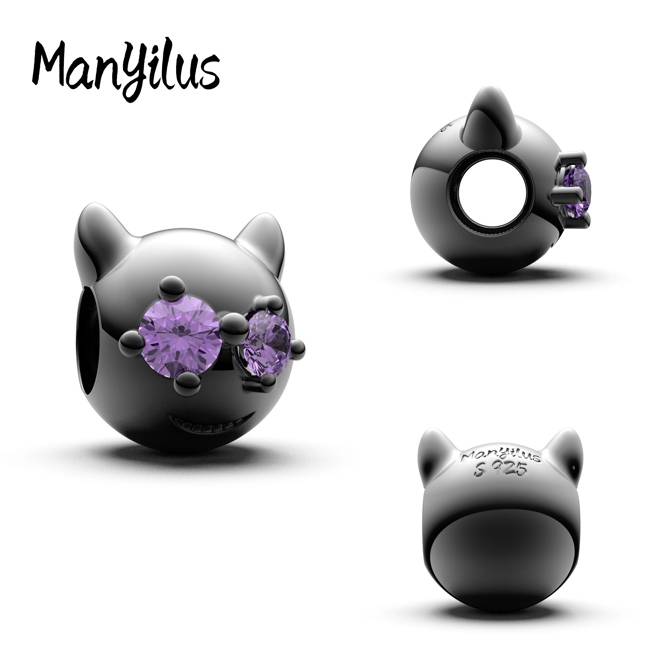 

Manyilus Hot Sale Halloween Imp Charms S925 Sterling Silver 99cents Items Beads For Original Bracelet Charm Silver 925 Charms