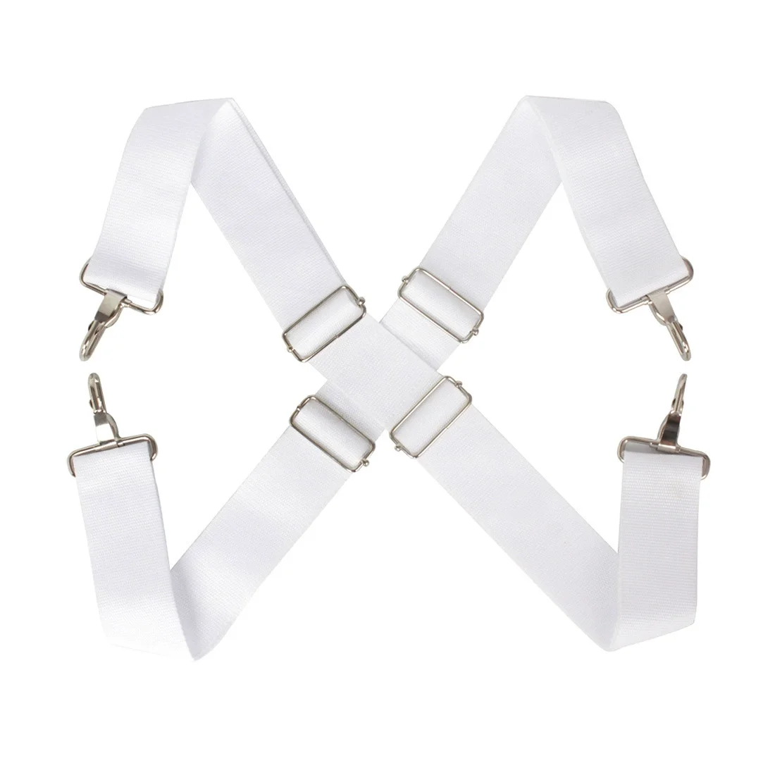 

2 Pcs Snare Drum Strap Parts with Metal Hook Adjustable Straps Drumming Accessories Instrument
