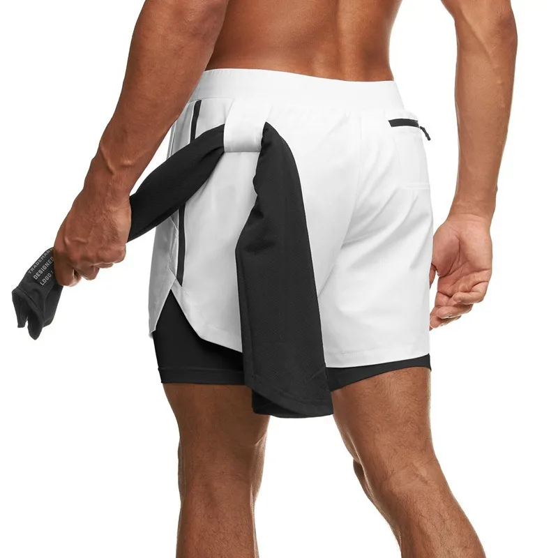 

Mens Summer Woven 7-Inch Quick Dry Shorts Lightweight Athletic with Stretchy Liner for Basketball Running