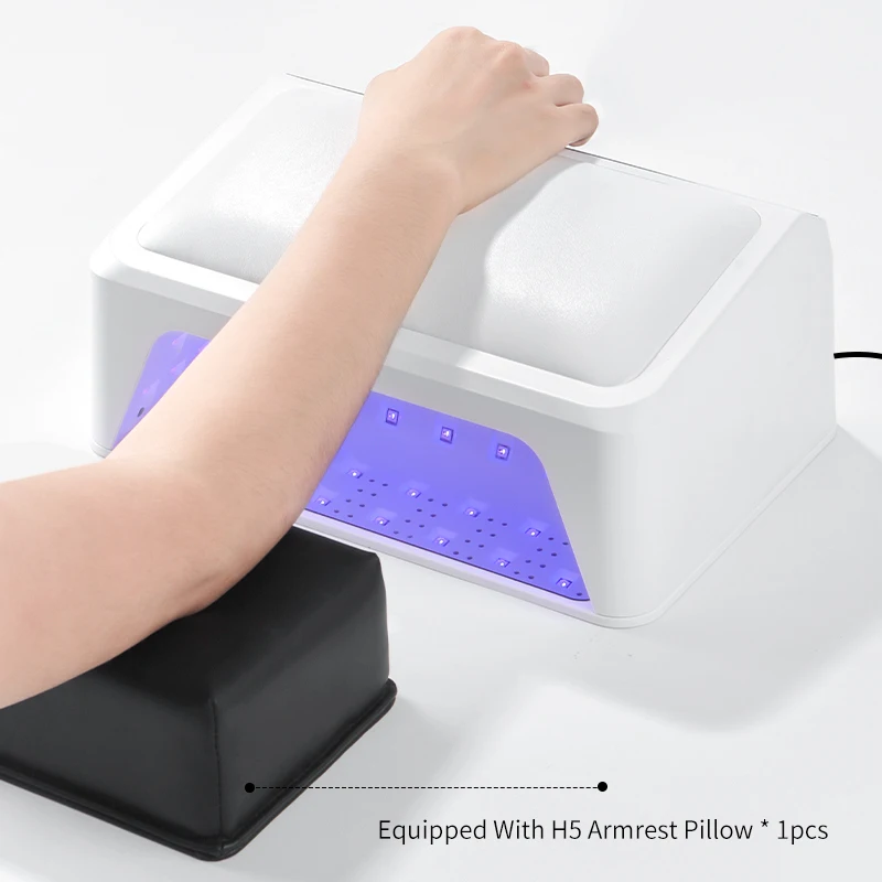 66 LEDS Nail Dryer LED Nail Lamp UV Lamp for Curing All Gel Nail Polish Motion Sensing Manicure Pedicure Salon Tool Big Space