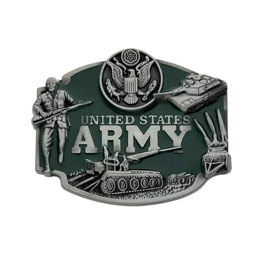 

Cool, unique, and fashionable Western military versatile gift for men with belt buckles