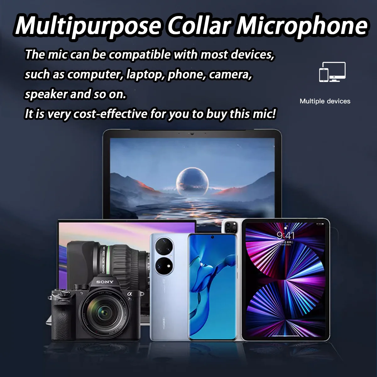 SX21 ワイヤレスラベリアマイク 充電ケース付き Android 用ピンマイク ライトニングカメラ ミニカラーマイク 多くのシーンに対応