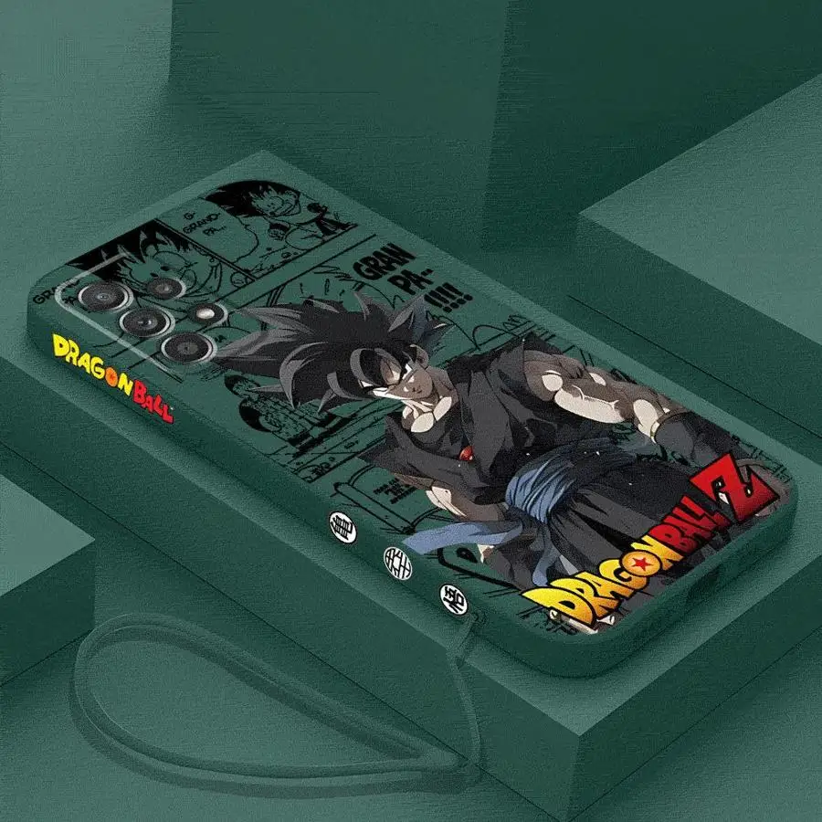 أنيمي التنين كرات قضية الهاتف لسامسونج غالاكسي A20 A31 A51 A71 A10 A20s A30 A50 A50s A02 A03 A04 A06 A72 4G A73 5G غطاء #5