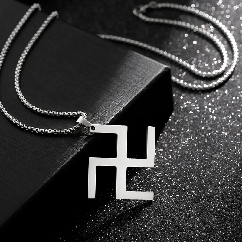 شخصية عصرية وبسيطة من التيتانيوم الصلب قلادة شخصية للرجال قلادة الاستبداد وهدية شخصية #1
