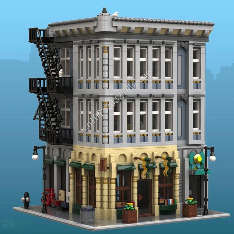 3410PCS City Books MOC Creative street view Model Building Blocks Architecture DIY Education Assembly Model Toys Holiday Gifts