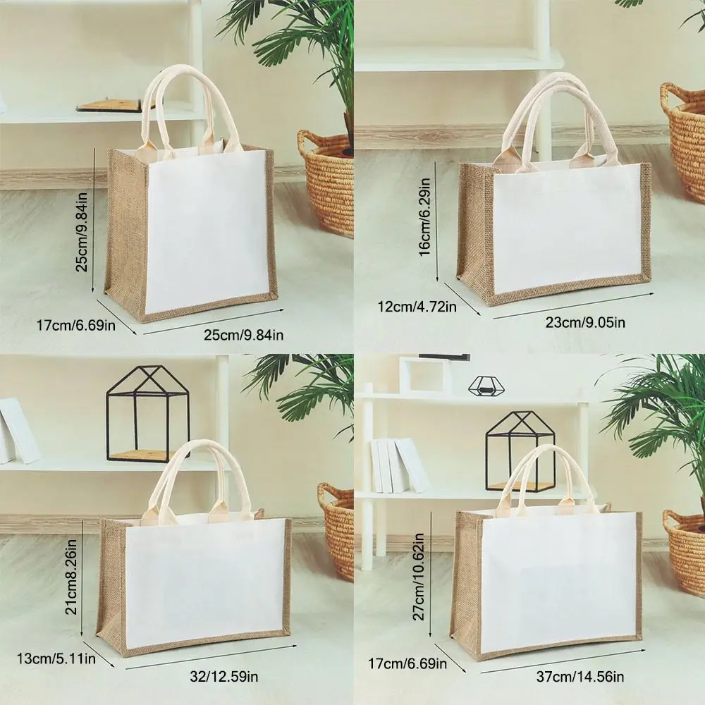 Fai da te disegnato a mano sacco vuoto riutilizzabile nero bianco Shopping Bag borse da viaggio Tote Handbag