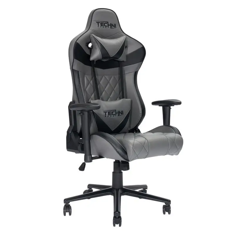 Ergonomic XL Gaming Chair in Grey