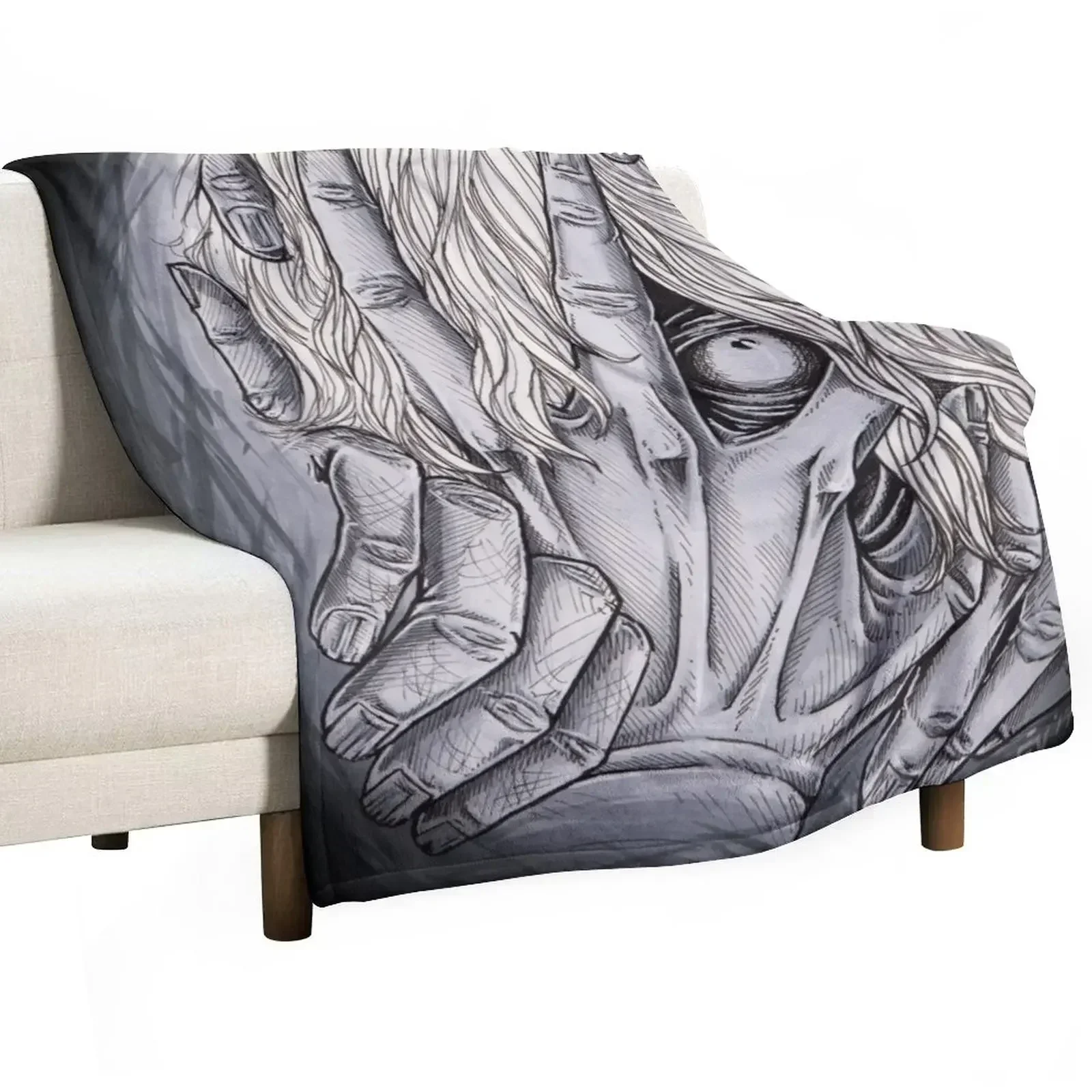 Shigaraki Tomura Throw Blanket Decorative Sofas Nap Blankets